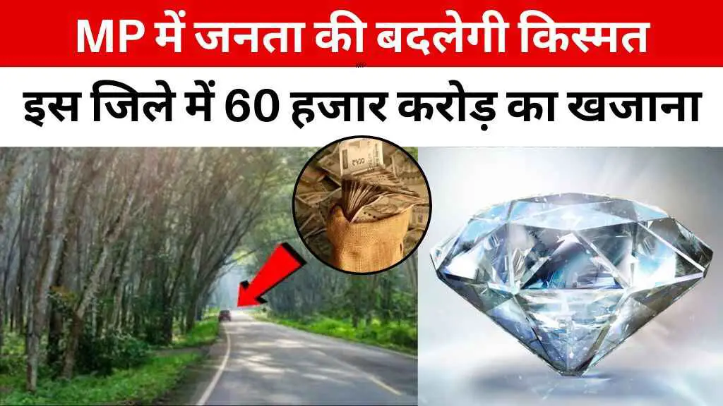6000 किलो हीरा बदलेगा मध्य प्रदेश की किस्मत, छतरपुर के जंगलों में छिपा 60 हजार करोड़ का खजाना